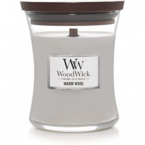 WoodWick Warm Wool Candle Žvakė Medium
