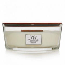 WoodWick White Teak Candle Žvakė Heartwick