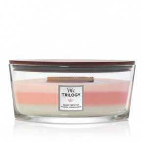 WoodWick Trilogy Island Getaway Candle Heartwick