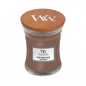 WoodWick Stone Washed Suede Lõhnaküünal Mini