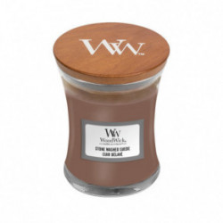 WoodWick Stone Washed Suede Candle Žvakė Heartwick