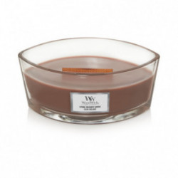 WoodWick Stone Washed Suede Candle Žvakė Heartwick