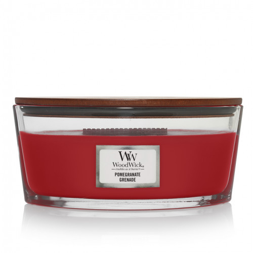 WoodWick Pomegranate Candle Žvakė Heartwick