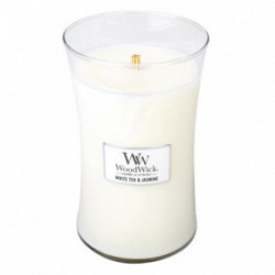 WoodWick White Tea & Jasmine Candle Žvakė Heartwick