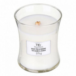 WoodWick White Tea & Jasmine Candle Žvakė Heartwick