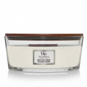 WoodWick White Tea & Jasmine Candle Žvakė Heartwick