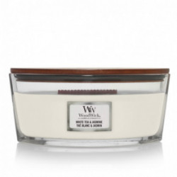 WoodWick White Tea & Jasmine Candle Žvakė Heartwick