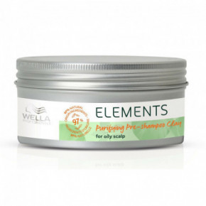 Wella Professionals Elements Pre Shampoo Clay Valantis molis riebiai galvos odai 225ml