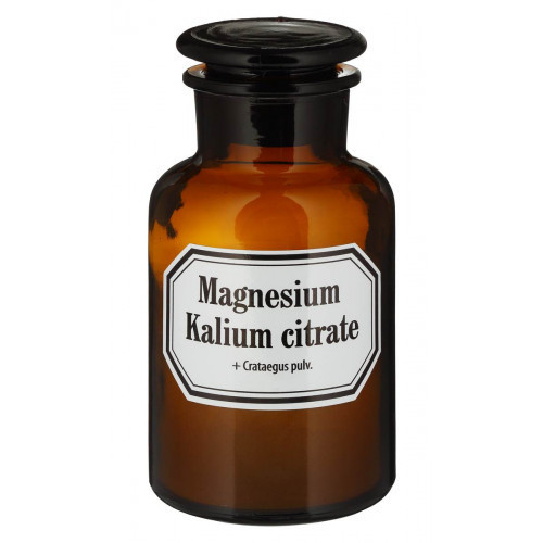 Biofarmacija Old Pharm Israel Magnesium Kalium citrate + Crataegus pulv. Maisto papildas 112g