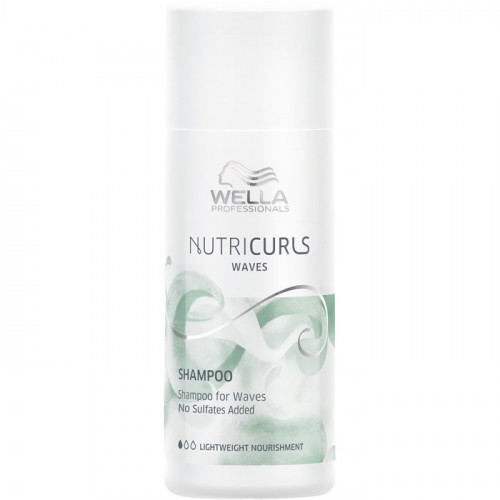 Wella Professionals NutriCurls Shampoo for Waves Lengvas šampūnas banguotiems plaukams 250ml