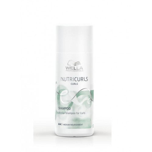 Wella Professionals Nutricurls Micellar Shampoo For Curls Micelinis šampūnas garbanotiems plaukams 250ml