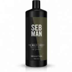 Sebastian Professional The Multitasker 3in1 Plaukų, barzdos ir kūno prausimosi gelis 250ml
