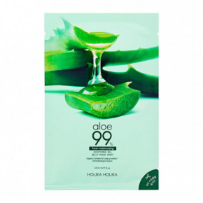 Holika Holika Aloe 99% Soothing Gel Jelly Mask Sheet Auduma maska 23ml