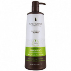 Macadamia Weightless Moisture Shampoo Neapsunkinantis plaukų drėkinamasis šampūnas 1000ml