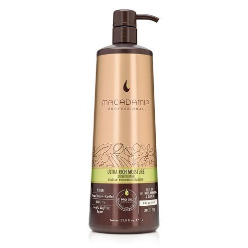 Macadamia Ultra Rich Moisture Conditioner Ypač drėkinantis kondicionierius sausiems pažeistiems plaukams 1000ml