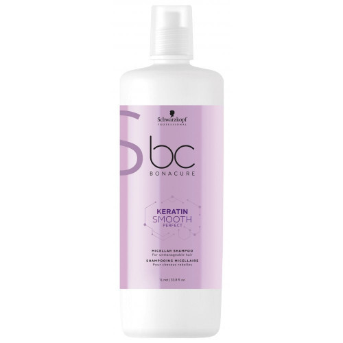 Schwarzkopf Professional BC Keratin Smooth Perfect Micellar Shampoo Glotninantis šampūnas 250ml