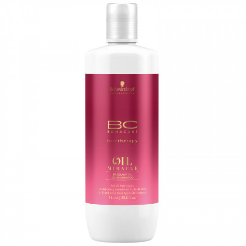 Schwarzkopf Professional BC Oil Miracle Brazilnut Oil Shampoo Šampūnas su bertoletijų riešutų aliejumi 200ml