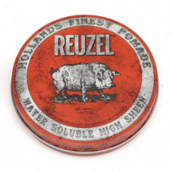 Reuzel Red High Sheen Pomade Stiprios fiksacijos plaukų pomada 35g