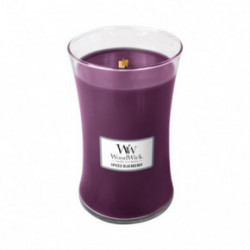 WoodWick Spiced Blackberry Candle Žvakė Heartwick