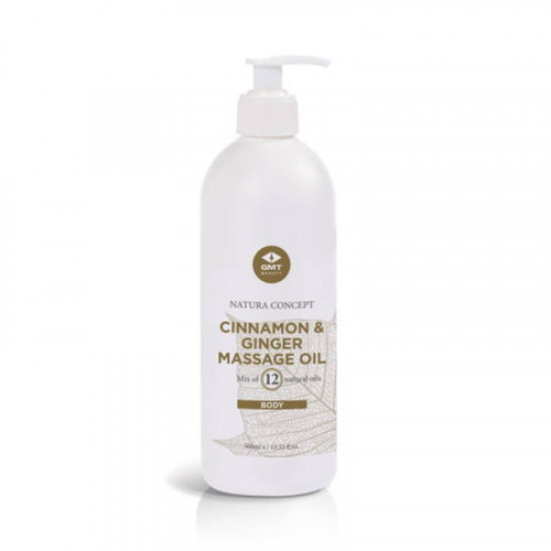 GMT BEAUTY Cinnamon & Ginger Massage Oil Masažo aliejus su cinamonu ir imbieru 500ml