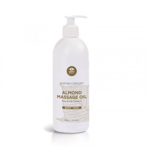 GMT BEAUTY Body Consept Almond Massage Oil Saldžiųjų migdolų masažinis aliejus 500ml