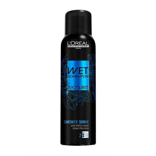 L'Oréal Professionnel Tecni Art Wet Domination Shower Shine Purškiamoji priemonė intensyviam plaukų žvilgesiui 160ml