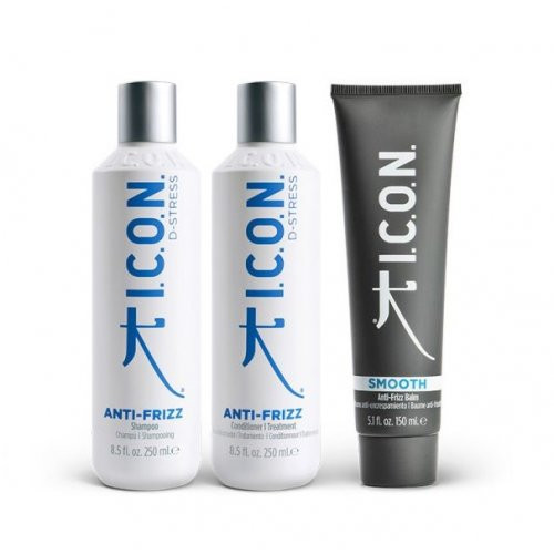 I.C.O.N. Anti-Frizz Plaukų priežiūros priemonių rinkinys