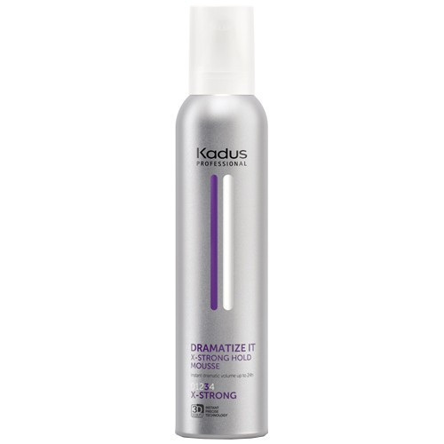 Kadus Professional Dramatize It X-strong Hold Mousse Ypač stiprios fiksacijos plaukų putos 250ml