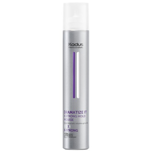 Kadus Professional Dramatize It X-strong Hold Mousse Ypač stiprios fiksacijos plaukų putos 250ml