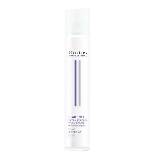 Kadus Professional Start Off Extra Strong Hold Spray Ypač stiprios fiksacijos plaukų lakas 500ml