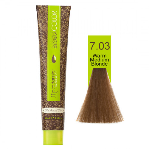 Macadamia Oil Cream Color Kreminiai plaukų dažai 100ml