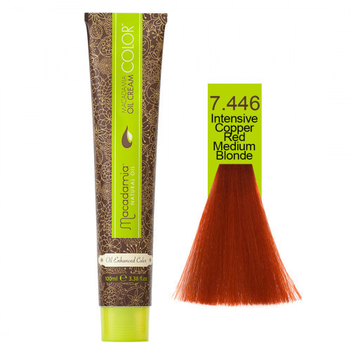 Macadamia Oil Cream Color Kreminiai plaukų dažai 100ml