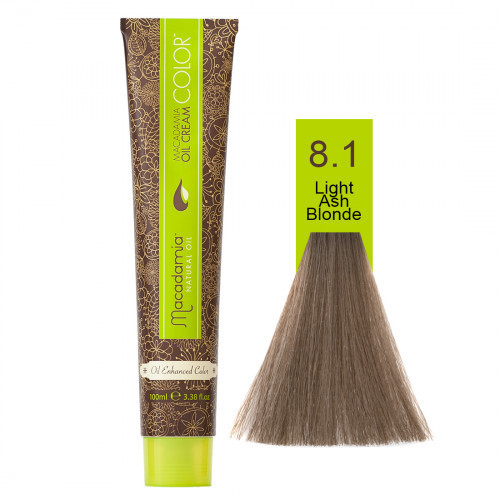 Macadamia Oil Cream Color Kreminiai plaukų dažai 100ml