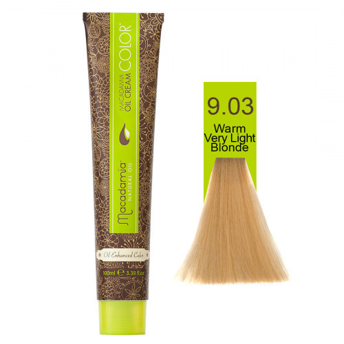 Macadamia Oil Cream Color Kreminiai plaukų dažai 100ml