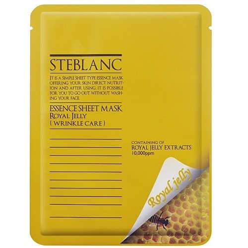 Steblanc Essence Sheet Mask Veido kaukė su bičių pieneliu 20g