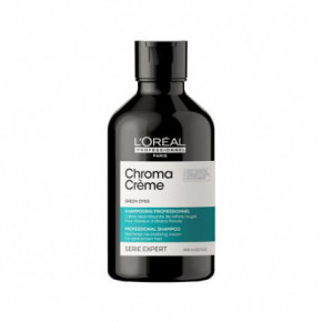 L'Oréal Professionnel Chroma Creme Green Dyes Shampoo Raudonus atspalvius neutralizuojantis kreminis šampūnas 300ml
