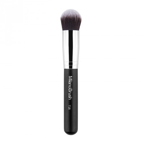 MilanoBrush 718 Round Face Brush šepetėlis pudrai