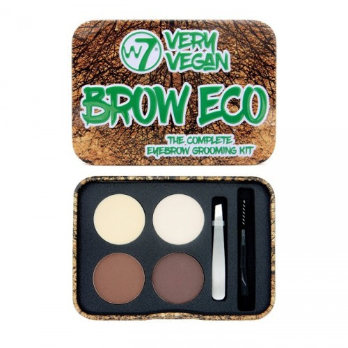 W7 Cosmetics W7 Very Vegan Brow Eco Antakių priežiūros rinkinys