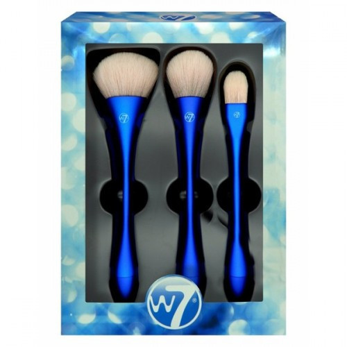 W7 Cosmetics W7 Professional Blue Brush Set Šepetėlių rinkinys