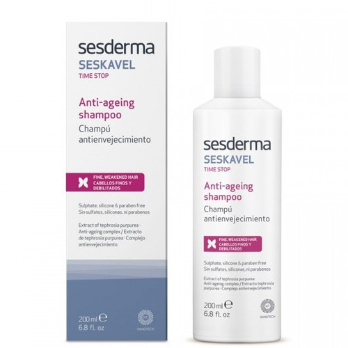 Sesderma Seskavel Anti-Aging Shampoo Senėjimo Požymius Mažinantis Šampūnas 200ml