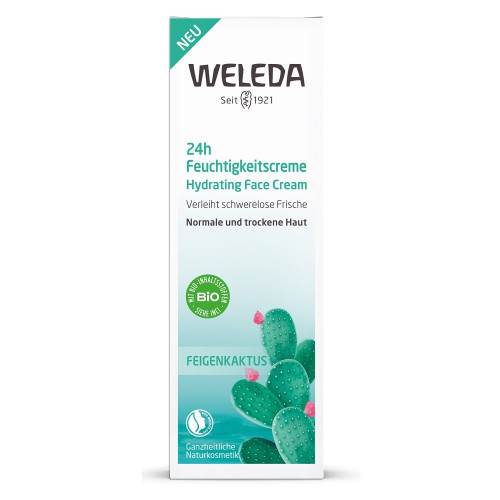 Weleda Cactus 24H Hydrating Face Cream Drėkinamasis veido kremas 30ml