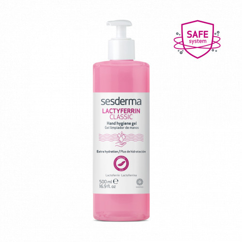 Sesderma Lactyferrin Sanitizer Hand Gel Dezinfekcinis rankų gelis 500ml