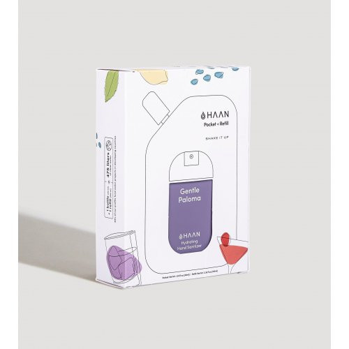 HAAN Hand Sanitizer + Refill Rankų dezinfekantas + papildymas Gentle Paloma