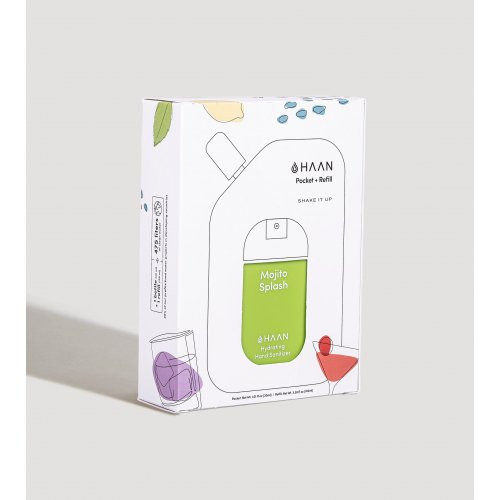 HAAN Hand Sanitizer + Refill Rankų dezinfekantas + papildymas Gentle Paloma