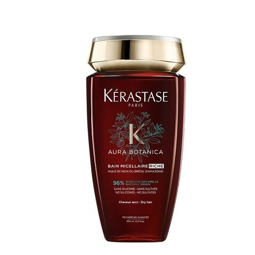 Kérastase Aura Botanica Bain Micellaire Riche Tirštas maitinamasis šampūnas ypač sausiems, jautriems plaukams 250ml