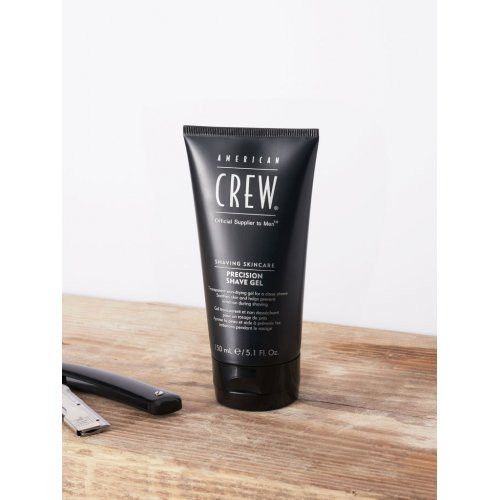 American Crew Precision Shave Gel Neputojantis skutimosi gelis 150ml