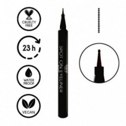 Nee Make Up Milano Spot On Ball Eyeliner Skystas akių pravedimas Black