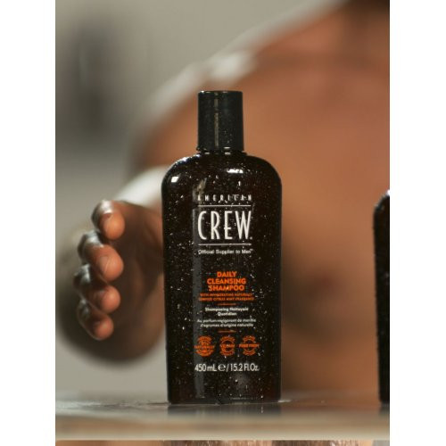 American Crew Daily Cleansing Shampoo Kasdienis galvos odos ir plaukų priežiūros šampūnas 250ml