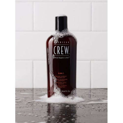 American Crew 3in1 Classic Body&Hair Šampūnas, kondicionierius ir dušo želė 250ml