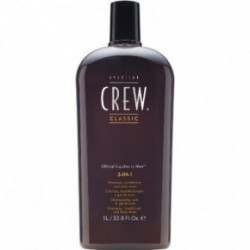 American Crew 3in1 Classic Body&Hair Šampūnas, kondicionierius ir dušo želė 250ml
